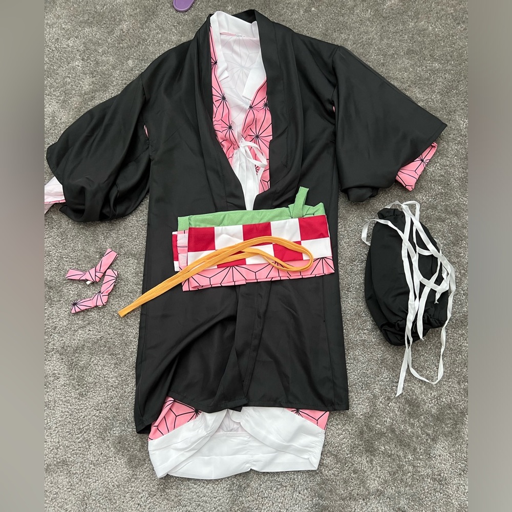Demon Slayer Nezuko Costume Cosplay size 8-10